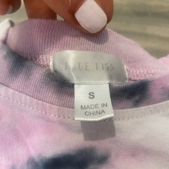 Living my best life tie dye t shirt - Picture 2 of 3